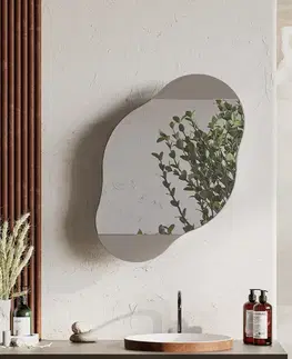 Koupelnová skříňka Cloud Storage Bathroom Wall Mirror - Light Mocha