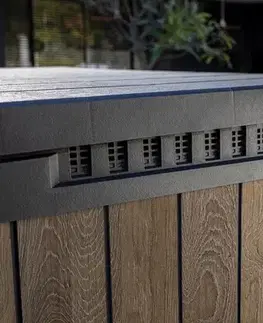 Zahradní skříň DECO HORIZONTAL 1150 l Keter