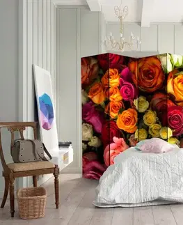 Paraván Bouquet of Roses II Dekorhome