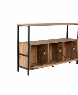 Skříňka Solace Atlantic Pine and Black