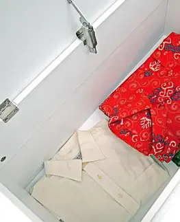Dřevěná truhla bílá D2565 Dekorhome