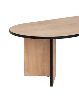 Konferenční stolek Sable - Sapphire Oak, Black