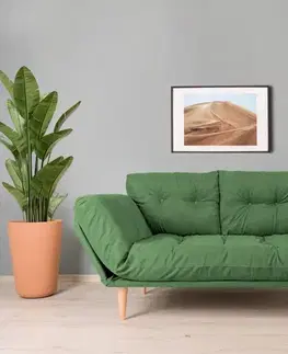 Trojmístná rozkládací pohovka Nina Daybed - Green GR106
