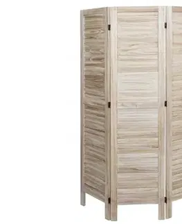 Dřevěný paraván Dekorhome