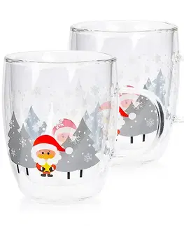 4Home Termo sklenice Mug Santa Hot&Cool 270 ml, 2 ks