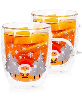 4Home Termo sklenice Mug Santa Hot&Cool 270 ml, 2 ks