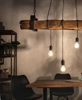 Závěsná lampa IDAIA Dekorhome