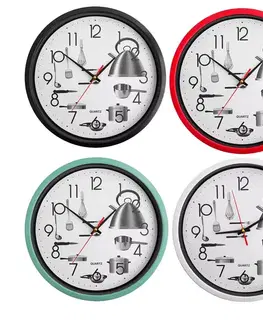 PROHOME - Hodiny nástěnné 20cm různé barvy
