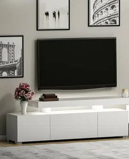 Televizní stolek Beliz White