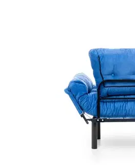 Křeslo ušák Nitta Single - Blue