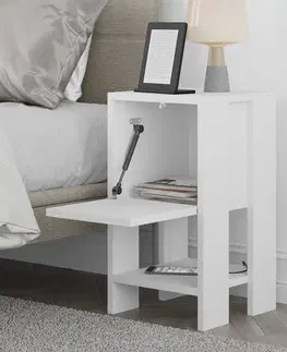 Noční stolek Ema White