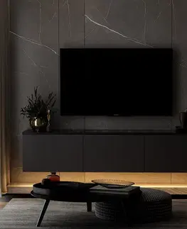 TV stolek Neon Illuminated - Anthracite