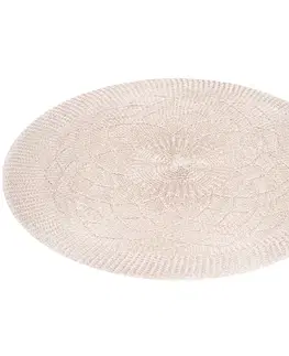 Prostírání Mandala béžová, 38 cm