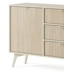 ArtPS Komoda TIMBER KSZD106 | béžová