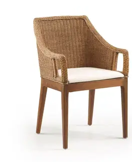 Estila Stylové křeslo New India RATTAN