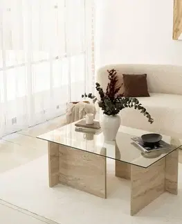 Konferenční stolek New Escape Travertine