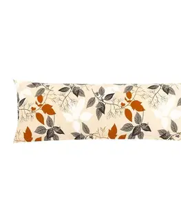 Bellatex Povlak na relaxační polštář Podzimní listí, 50 x 145 cm, 50 x 145 cm
