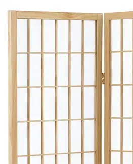 Paraván japonský 5dílný SC01-5 NAT Dekorhome