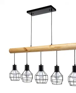 Závěsná lampa Dekorhome
