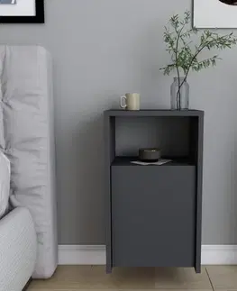 Noční stolek Carlin - Anthracite