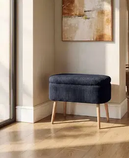 Lavice s úložným prostorem MINI OSLO LINEN