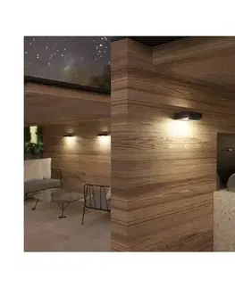 Panlux Venkovní nástěnné LED svítidlo Faro N antracit, IP54, 8 W