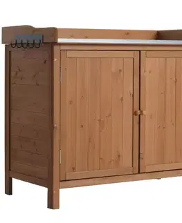 Zahradní skříňka s pracovní deskou L69