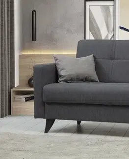 Rozkládací pohovka Polya Dark Grey