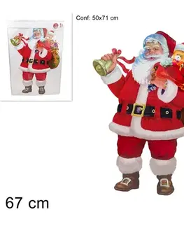 PROHOME - Nálepka na zeď Santa 67cm