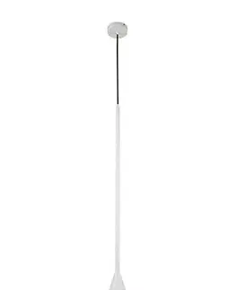 Tucson Ledea bílá dlouhá závěsná lampa