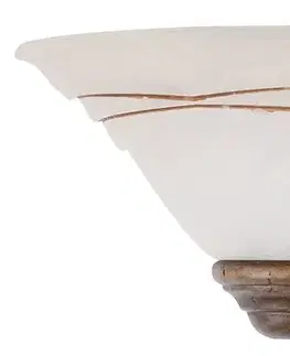 Nástěnná lampa skleněná stropní lampa 60W E27 Altea
