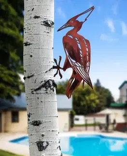 Zahradní dekorace Bird on the branch 30