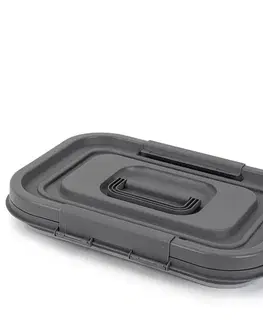 4Home Skládací silikonový úložný box s víkem Storage