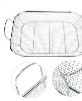 Avenberg Nerezový grilovací koš Flavor, 43 x 28 x 11 cm