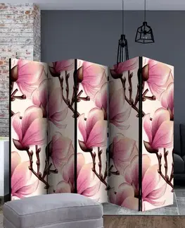 Paraván Blooming Magnolias Dekorhome