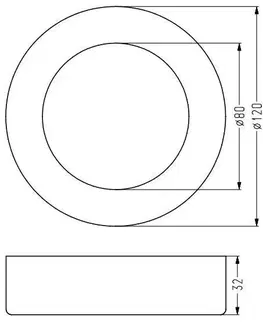 Stropní svítidlo Spn-03 IP20 LED