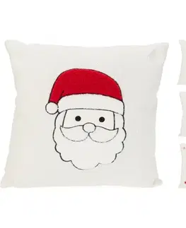 Vánoční polštářek Cute Santa, 45 x 45 cm