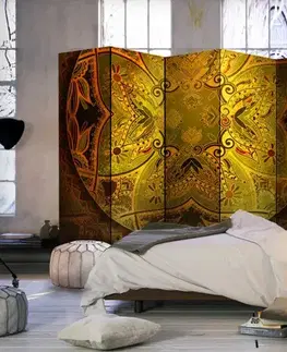 Paraván Mandala: Golden Power Dekorhome