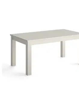 Estila Luxusní skandinávský jídelní stůl Lyon s obdélníkovou rozkládací deskou a hranatýma nohama 140-200 cm