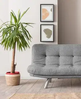 Trojmístná rozkládací pohovka Misa Small Sofabed - Light Grey