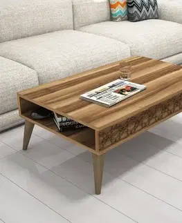 Konferenční stolek City - Walnut