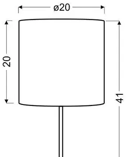 Stolní lampa TIMBER Candellux