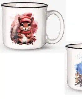 VERONI - Hrnek vánoční 400ml Henio Jolly různé motivy