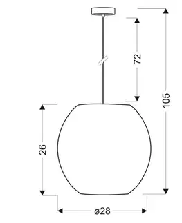 RICA ZWIS 28 1X40W E27 ZELENÁ + ŠŇŮRA 85-10523