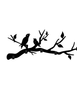 Kovový háček na zeď Escaped Birds
