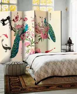 Paraván Peacock Love Dekorhome
