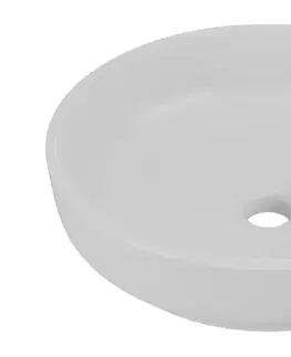 ArtCom Keramické umyvadlo RIVER 1 E-6595 | šedý mat 40 cm