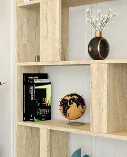 Knihovna Lime Travertine