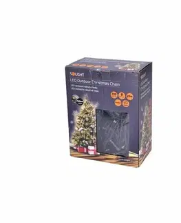 Solight Vánoční řetěz 200 LED teplá bílá, 20 m, M