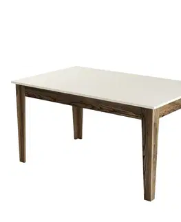 Jídelní stůl Milan 517 - Walnut, Cream